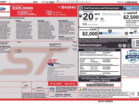 Used 2020 Ford Explorer ST image 2