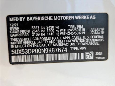 Certified 2022 BMW X3 xDrive30i w/ Convenience Package AWD/4WD image 27