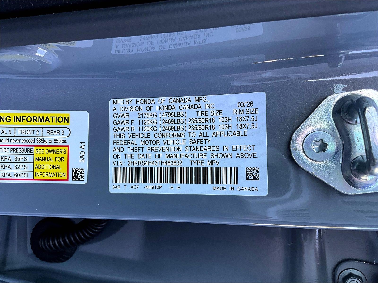 Certified 2026 Honda CR-V EX image 18