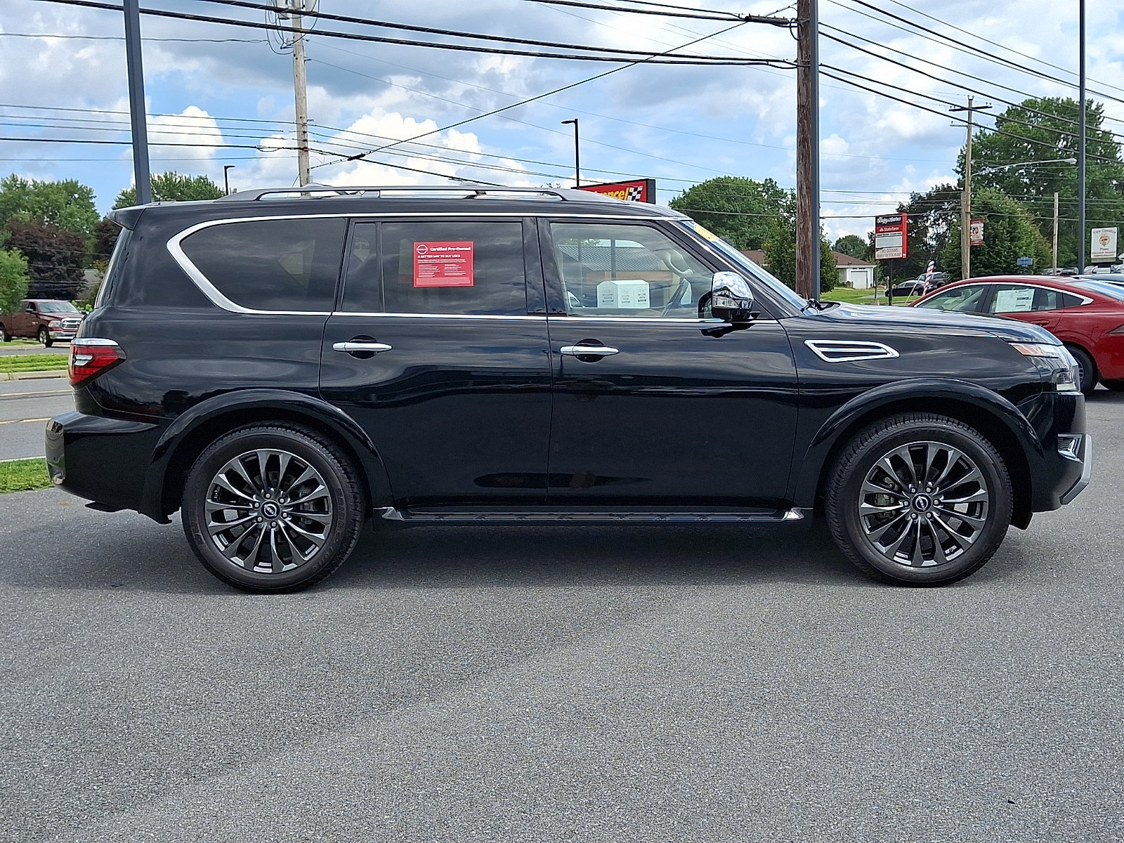 Certified 2024 Nissan Armada Platinum w/ Captain's Chairs Package AWD/4WD image 8