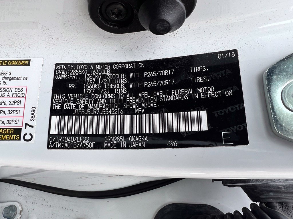Certified 2018 Toyota 4Runner TRD Pro AWD/4WD image 43