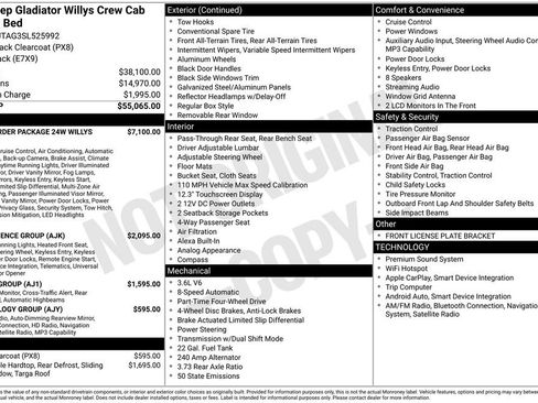 New 2025 Jeep Gladiator Willys image 6