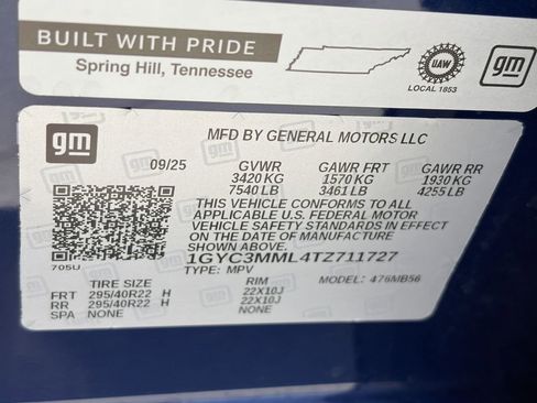 Used 2026 Cadillac Vistiq Premium Luxury w/ LPO, Floor Liner Package AWD/4WD image 31
