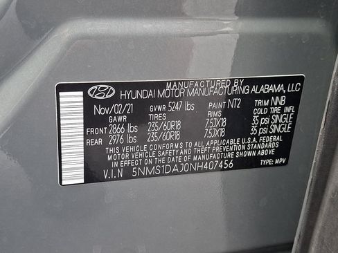 Certified 2022 Hyundai Santa Fe SE AWD/4WD image 25
