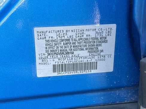 Used 2024 Nissan Kicks SR FWD image 40