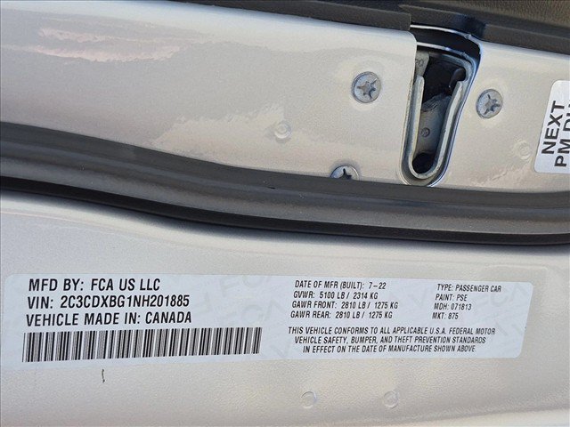 Used 2022 Dodge Charger SXT w/ Leather Interior Group RWD image 26