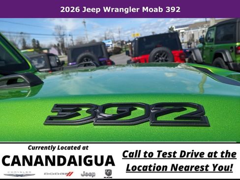 New 2026 Jeep Wrangler Unlimited Rubicon 392 AWD/4WD image 27