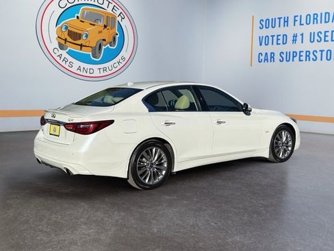 Used 2019 INFINITI Q50 Luxe w/ Essential Package (3.0T Luxe) image 5