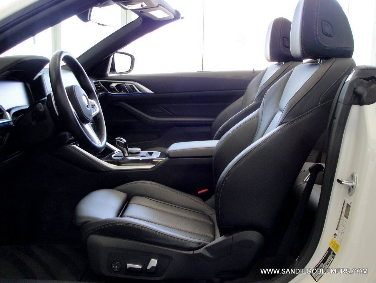 Used 2022 BMW 430i Convertible w/ M Sport Package RWD image 30