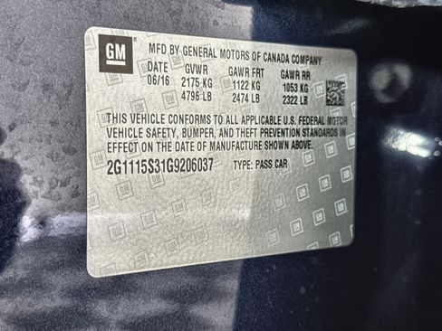 Used 2016 Chevrolet Impala LT w/ Leather Package image 28