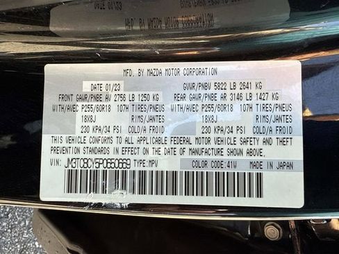 Used 2023 MAZDA CX-9 Touring image 37