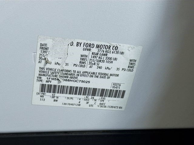 Used 2017 Ford Explorer XLT w/ Equipment Group 202A FWD image 43