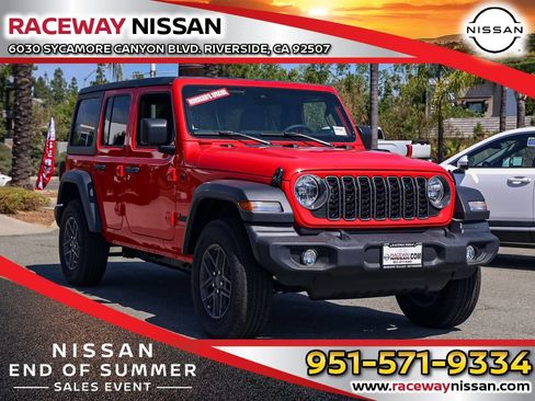 Used 2025 Jeep Wrangler Unlimited Sport AWD/4WD image 1