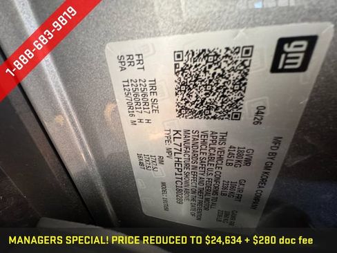 Used 2026 Chevrolet Trax LT w/ Midnight Edition FWD image 30