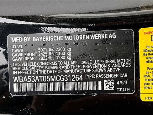 Used 2021 BMW M440i Convertible w/ Premium Package image 30