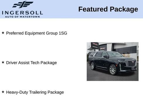 Used 2021 Cadillac Escalade Premium Luxury Platinum w/ Heavy-Duty Trailer Package image 8