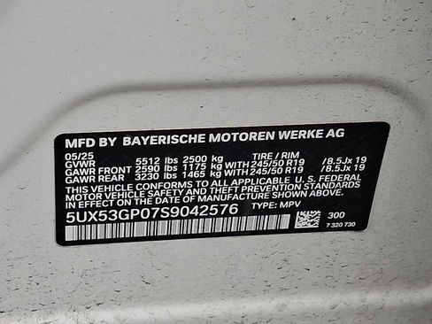 Used 2025 BMW X3 xDrive30i w/ Convenience Package AWD/4WD image 27