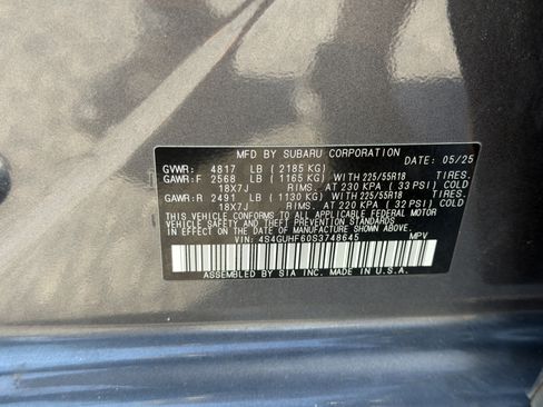 Used 2025 Subaru Crosstrek 2.5i Sport AWD/4WD image 31