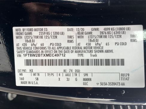 Used 2021 Ford F250 Lariat image 34