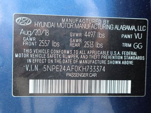 Used 2019 Hyundai Sonata SE FWD image 31