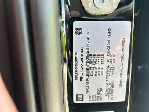 Used 2022 GMC Yukon SLE w/ Max Trailering Package AWD/4WD image 20