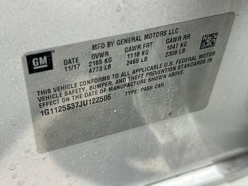 Used 2018 Chevrolet Impala Premier FWD image 29