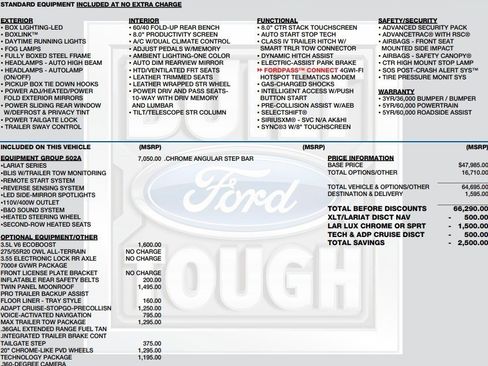 Used 2019 Ford F150 Lariat w/ Equipment Group 502A Luxury image 7