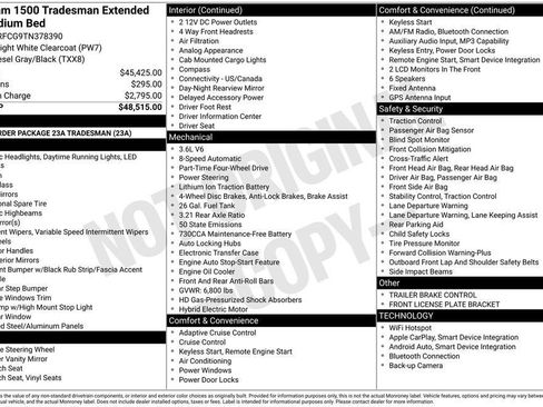 New 2026 RAM 1500 Tradesman AWD/4WD image 9
