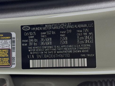New 2026 Hyundai Santa Cruz SEL FWD image 30