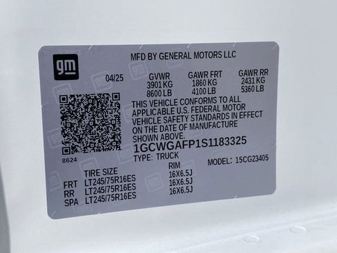 New 2025 Chevrolet Express 2500 w/ Driver Convenience Package image 31