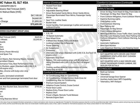 Used 2023 GMC Yukon XL SLT RWD image 38