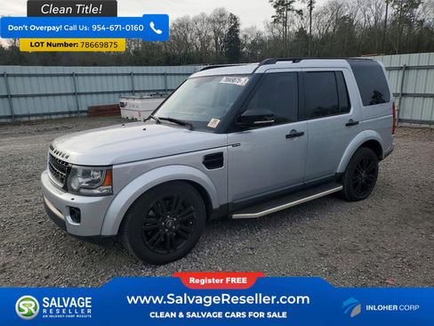 Used 2016 Land Rover LR4 HSE LUX AWD/4WD image 1