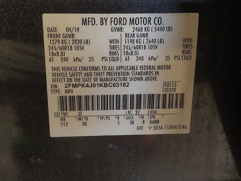 Used 2019 Ford Edge SEL image 33