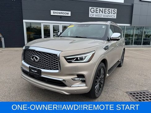 Used 2022 INFINITI QX80 Sensory w/ Cargo Package AWD/4WD image 1