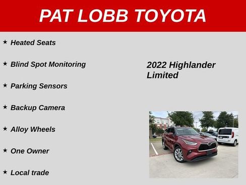 Used 2022 Toyota Highlander Limited FWD image 30