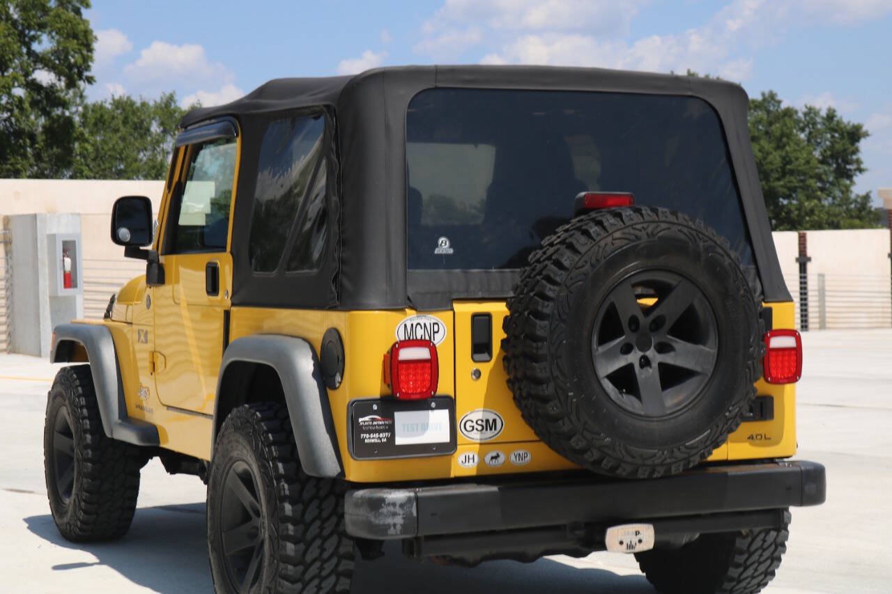 Used 2004 Jeep Wrangler X w/ Convenience Group AWD/4WD image 60