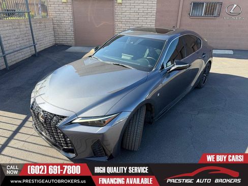 Used 2021 Lexus IS 350 F Sport w/ Dynamic Handling Package RWD image 4