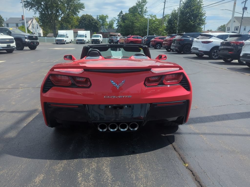 Certified 2017 Chevrolet Corvette Stingray Convertible w/ 1LT RWD image 8