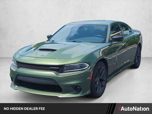 Used 2022 Dodge Charger R/T w/ Blacktop Package RWD image 1