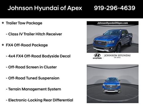 Used 2020 Ford Ranger XLT w/ Equipment Group 301A Mid AWD/4WD image 6