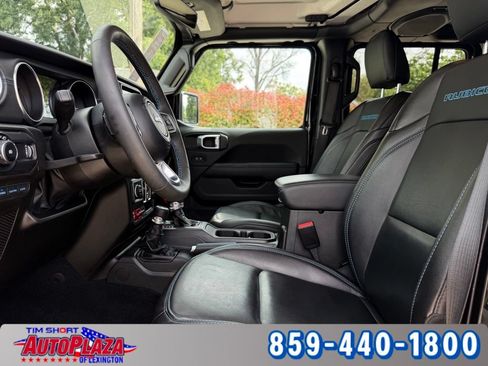 Used 2023 Jeep Wrangler Unlimited Rubicon 4xe w/ Dual Top Group AWD/4WD image 36