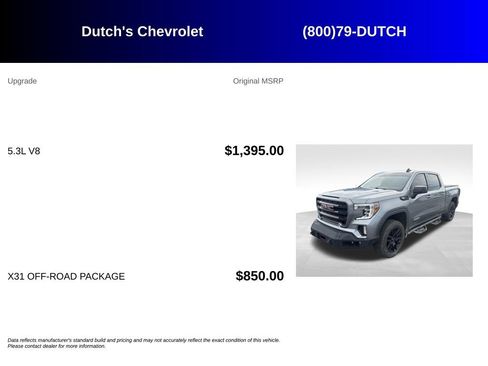 Used 2021 GMC Sierra 1500 Elevation w/ X31 Off-Road Package AWD/4WD image 5