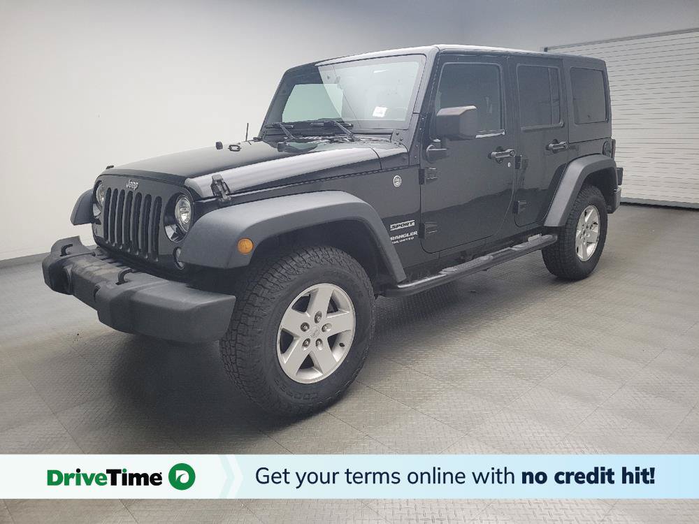 Used 2017 Jeep Wrangler Unlimited Sport w/ Quick Order Package 24S AWD/4WD image 1