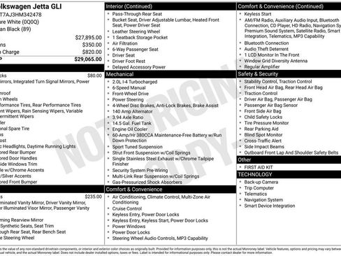 Used 2017 Volkswagen Jetta GLI image 5