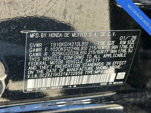 Certified 2026 Honda HR-V LX image 33
