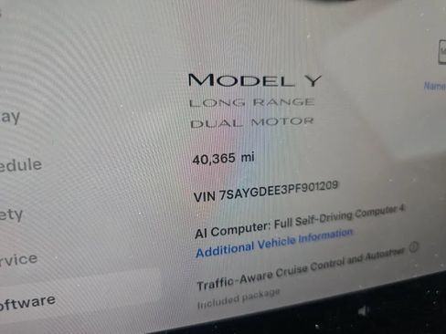 Used 2023 Tesla Model Y Long Range AWD/4WD image 3
