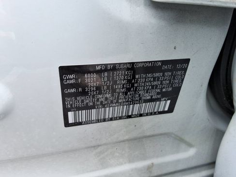 Used 2021 Subaru Ascent Limited w/ Technology Package AWD/4WD image 39