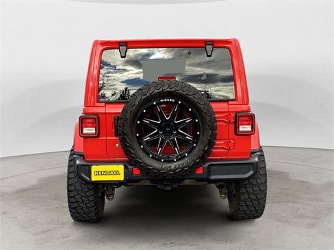 Used 2020 Jeep Wrangler Unlimited Sahara w/ Uconnect 4C Nav & Sound Group image 4