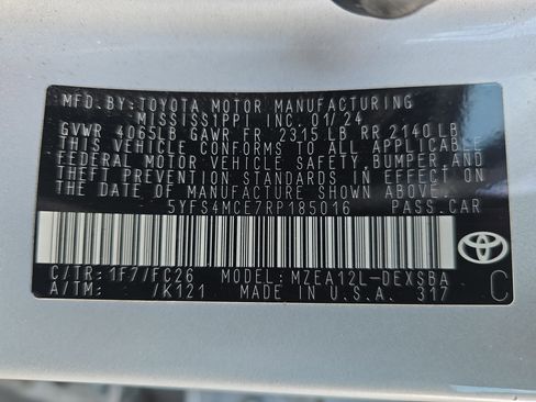 Used 2024 Toyota Corolla SE FWD image 31