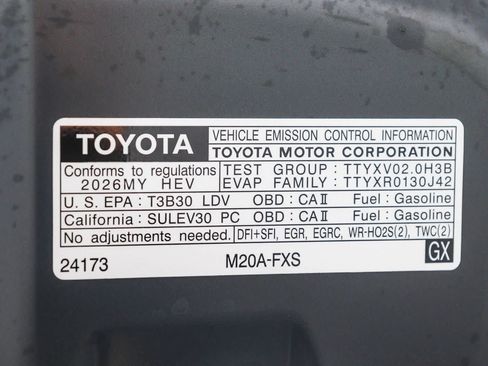 Certified 2026 Toyota Prius XLE FWD image 30